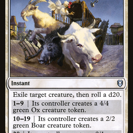 Contraband Livestock [The List]