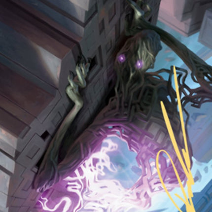 Skyclave Shade Art Card (Gold-Stamped Signature) [Zendikar Rising Art Series]