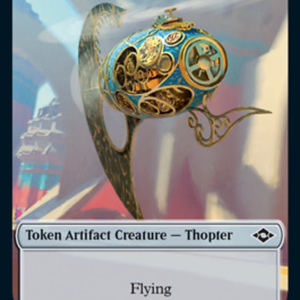 Clue (14) // Thopter Double-Sided Token [Modern Horizons 2 Tokens]