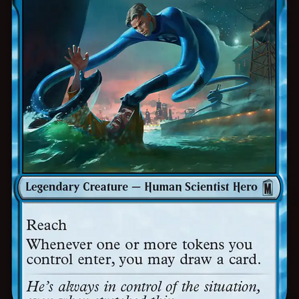 Mister Fantastic, Reed Richards (Surge Foil) [Marvel Super Heroes]