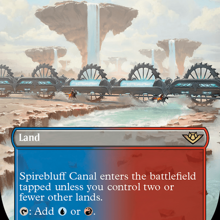 Spirebluff Canal (Borderless) [Outlaws of Thunder Junction]