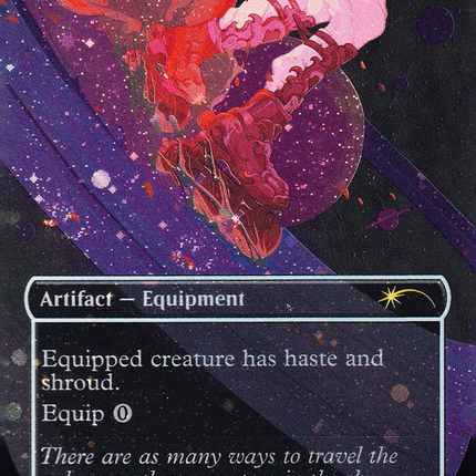 Lightning Greaves (1493) (Galaxy Foil) [Secret Lair Drop Series]