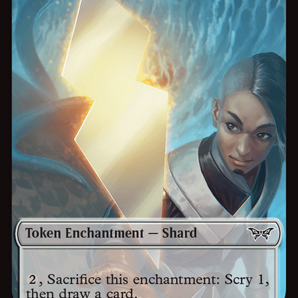 Shard Token [Duskmourn: House of Horror Tokens]