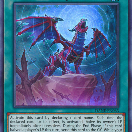 Dirge of the Lost Dragon [DANE-EN063] Super Rare