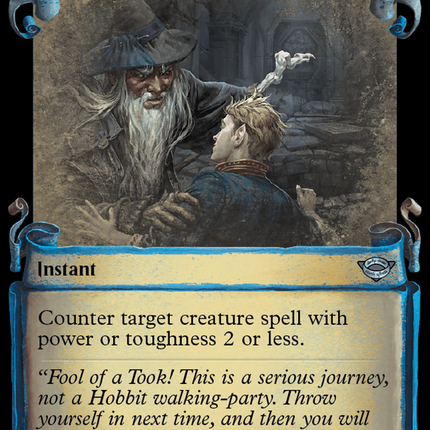 Stern Scolding [The Lord of the Rings: Tales of Middle-Earth Showcase Scrolls]
