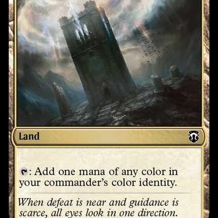 Command Tower (Ripple Foil) [Modern Horizons 3 Commander]