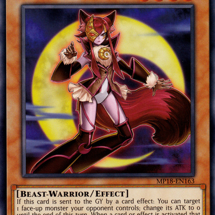 Lunalight Crimson Fox [MP18-EN163] Common