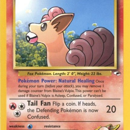 Blaine's Vulpix (65/132) [Gym Heroes Unlimited]