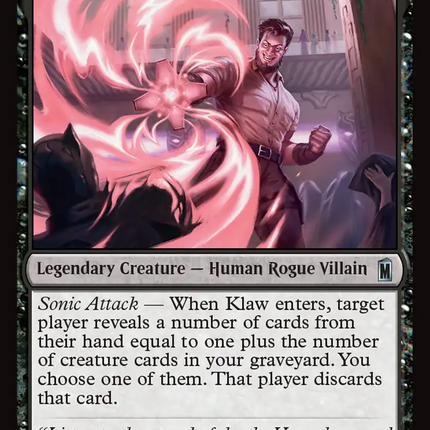 Klaw, Sonic Subjugator [Marvel Super Heroes]