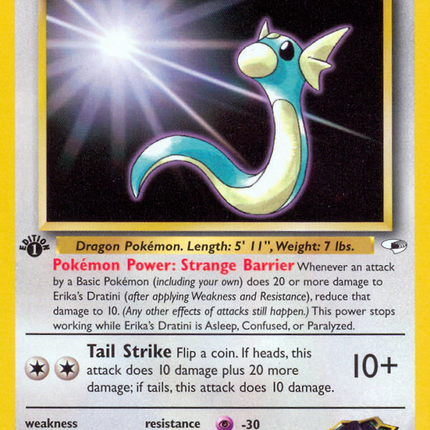 Erika's Dratini (42/132) [Gym Heroes 1st Edition]