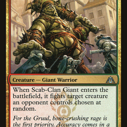 Scab-Clan Giant [Dragon's Maze]