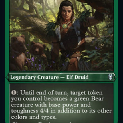 Halsin, Emerald Archdruid (Foil Etched) [Commander Legends: Battle for Baldur's Gate]