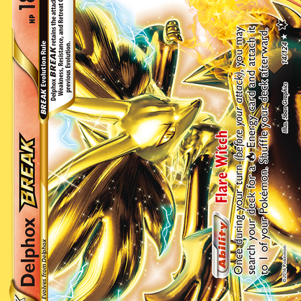 Delphox BREAK (14/124) [XY: Fates Collide]
