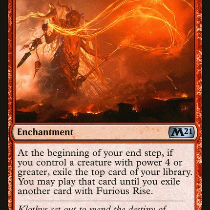 Furious Rise [Core Set 2021]