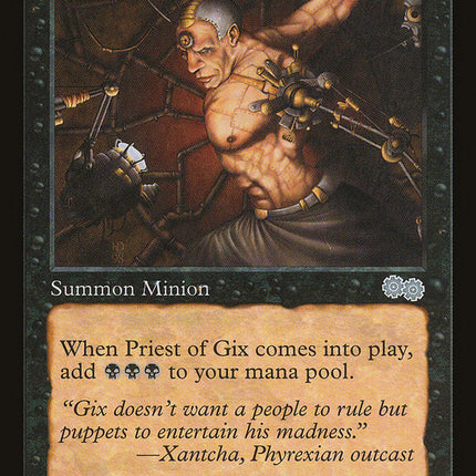 Priest of Gix [Urza's Saga]
