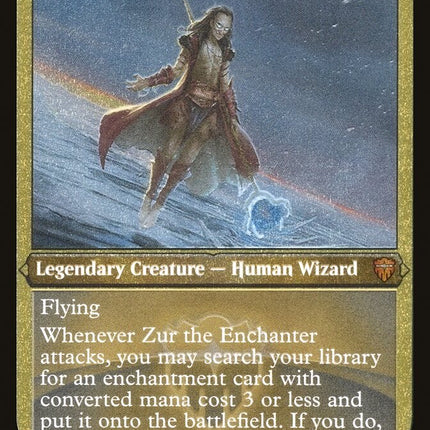 Zur the Enchanter (Etched) [Commander Legends]