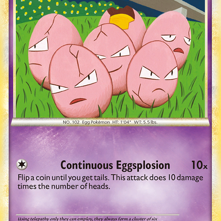 Exeggcute (63/123) [HeartGold & SoulSilver: Base Set]