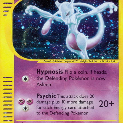 Mewtwo (20/165) [Expedition: Base Set]