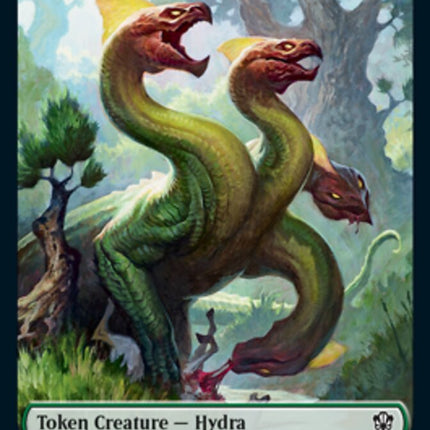 Hydra // Boar Double-Sided Token [Commander 2021 Tokens]