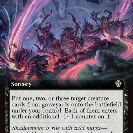 Aberrant Return (Extended Art) [Lorwyn Eclipsed Commander]