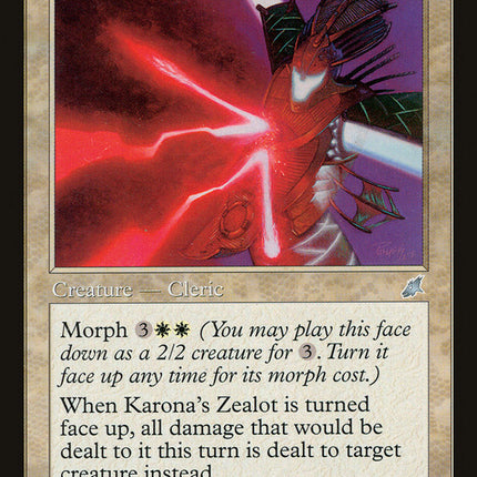 Karona's Zealot [Scourge]