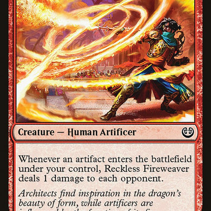Reckless Fireweaver [Kaladesh]