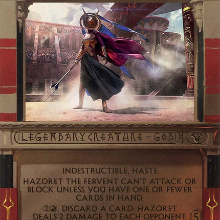 Hazoret the Fervent (Invocation) [Amonkhet Invocations]