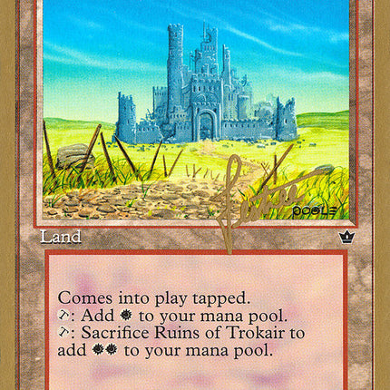 Ruins of Trokair (Bertrand Lestree) [Pro Tour Collector Set]