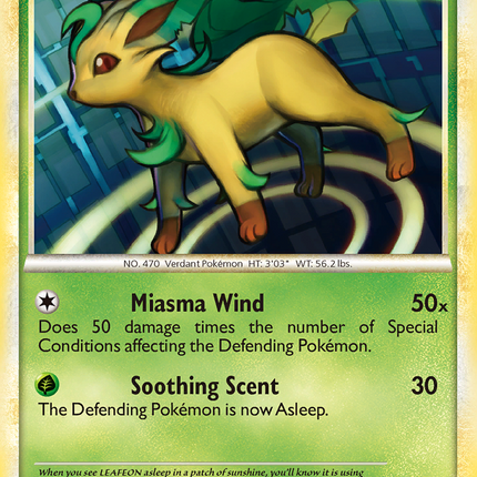 Leafeon (13/95) [HeartGold & SoulSilver: Call of Legends]
