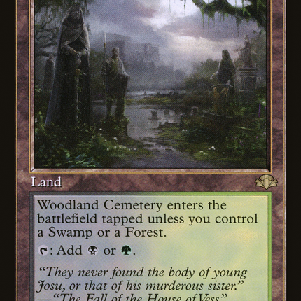 Woodland Cemetery (Retro) [Dominaria Remastered]