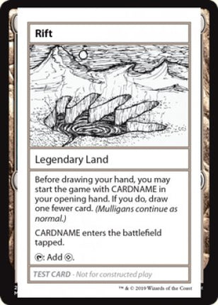 Rift (2021 Edition) [Mystery Booster Playtest Cards]