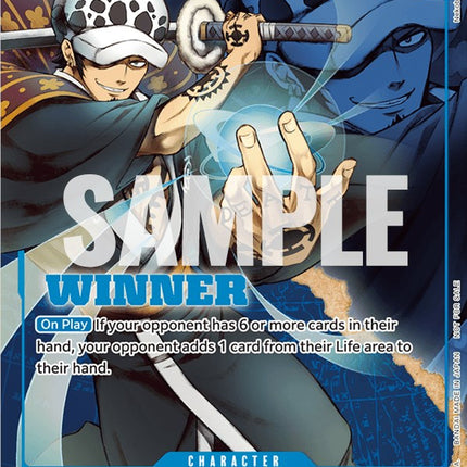 Trafalgar Law (P-009) (Winner Pack Vol. 1) [One Piece Promotion Cards]