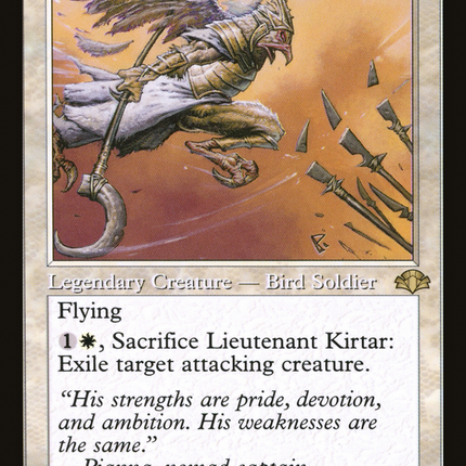 Lieutenant Kirtar (Retro) [Dominaria Remastered]
