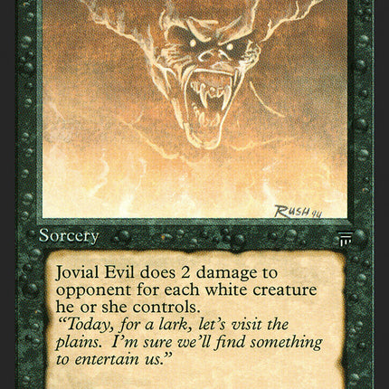 Jovial Evil [Legends]
