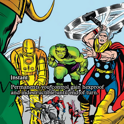 Heroic Intervention (0080) (Borderless) [Marvel Universe: Eternal-Legal]