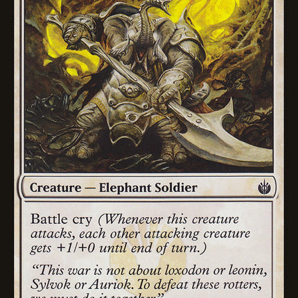 Loxodon Partisan [Mirrodin Besieged]