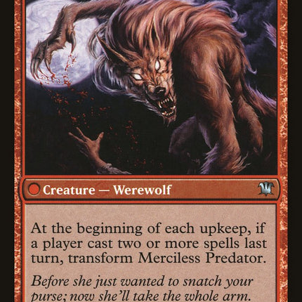 Reckless Waif // Merciless Predator [Innistrad]
