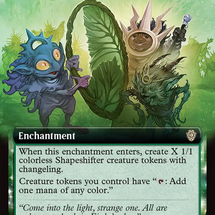 Springleaf Parade (Extended Art) [Lorwyn Eclipsed Commander]