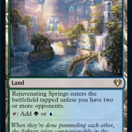 Rejuvenating Springs [Commander Masters]