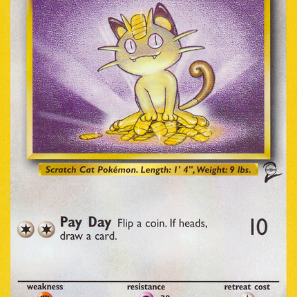 Meowth (80/130) [Base Set 2]