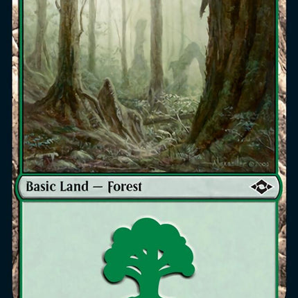 Forest (489) (Foil Etched) [Modern Horizons 2]