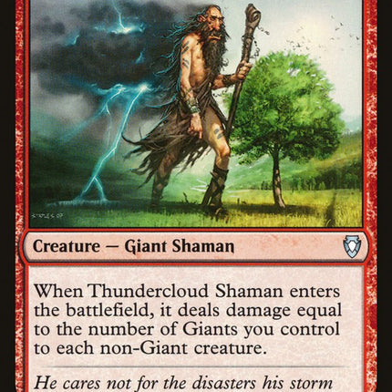 Thundercloud Shaman [Commander Anthology Volume II]