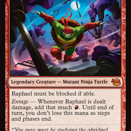 Raphael, Ninja Destroyer [Teenage Mutant Ninja Turtles]