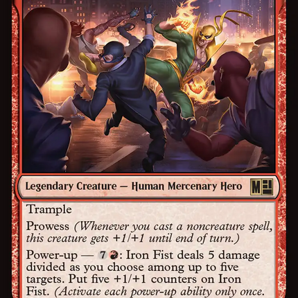 Iron Fist, Hero for Hire [Marvel Super Heroes Commander]