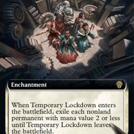 Temporary Lockdown (Extended Art) [Dominaria United]