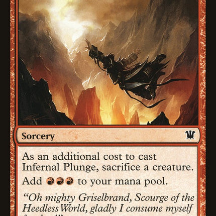 Infernal Plunge [Innistrad]