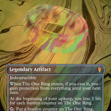 The One Ring (Borderless) (Surge Foil) [The Hobbit]