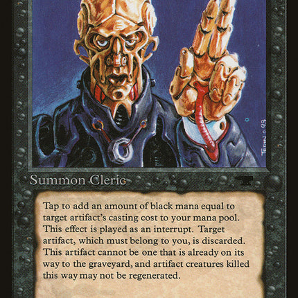 Priest of Yawgmoth [Antiquities]