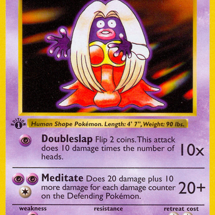Jynx (31/102) (Shadowless) [Base Set 1st Edition]