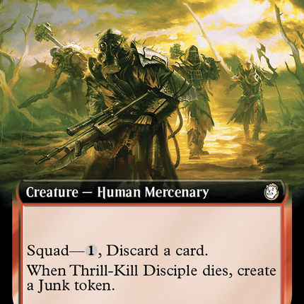 Thrill-Kill Disciple (Extended Art) (Surge Foil) [Fallout]